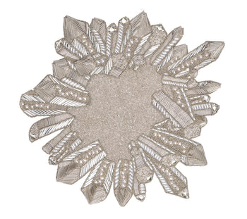 Kim Seybert Placemats: BACCARAT Zénith in Crystal, Set of 2